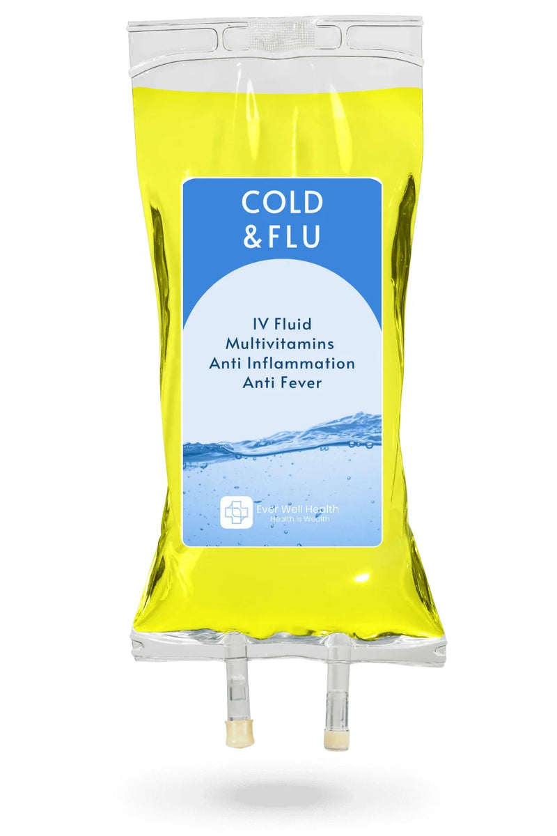 Cold & Flu IV Drip - mobile IV drip service Bali