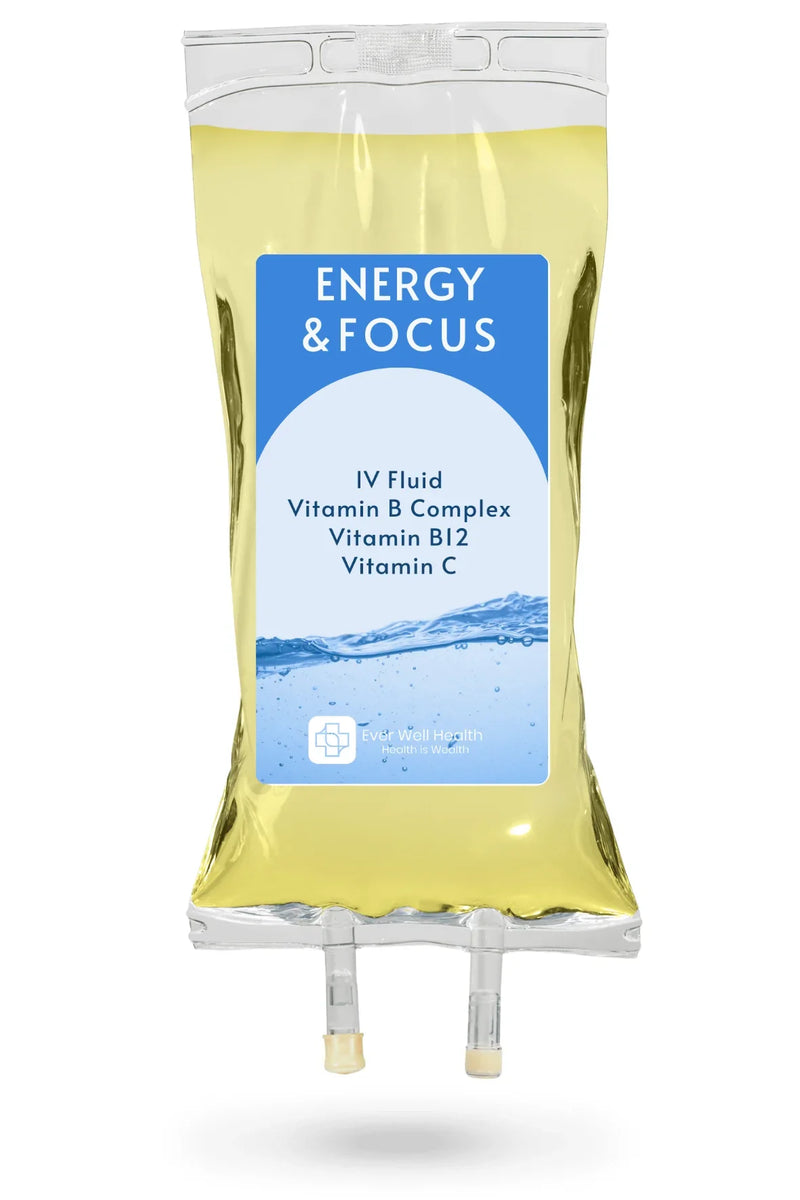 Energy & Focus IV Drip - mobile IV drip service Bali